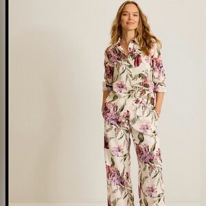 NWT Tommy Bahama Twin Palms Orchid Isle Tropical Floral pajamas -gift ready!